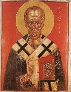 unknow artist Icon of St Nicholas Spain oil painting artist